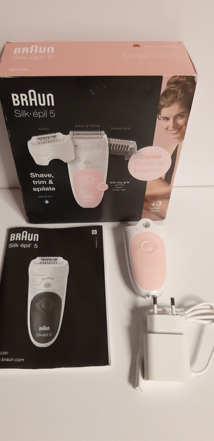 Depilator Braun Silk-épil 5 SES 5-620 RĄCZKA