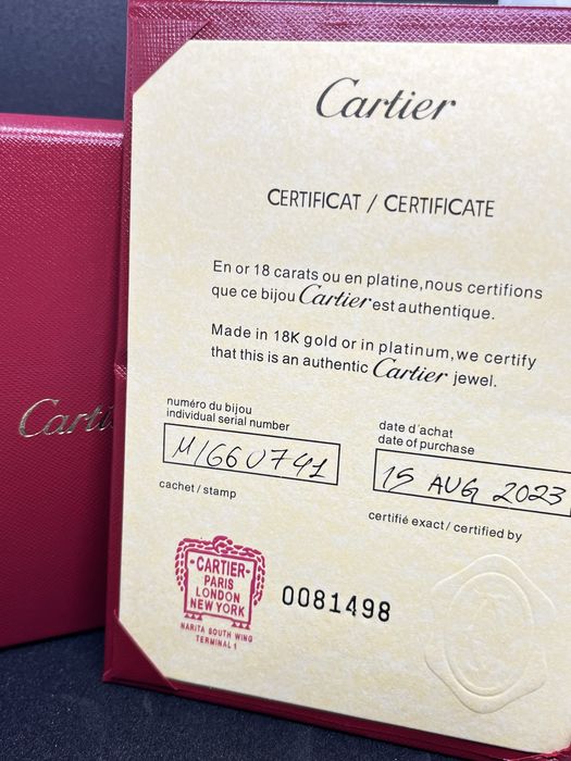 Cartier trinity bracelet