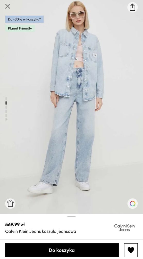 Koszula (katana) Calvin Klein Jeans  r.L