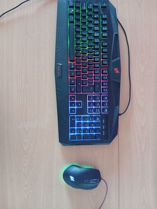 Teclado Gaming NPLAY Control 3.0.   &  Rato Gaming NPLAY AIM 9.0.