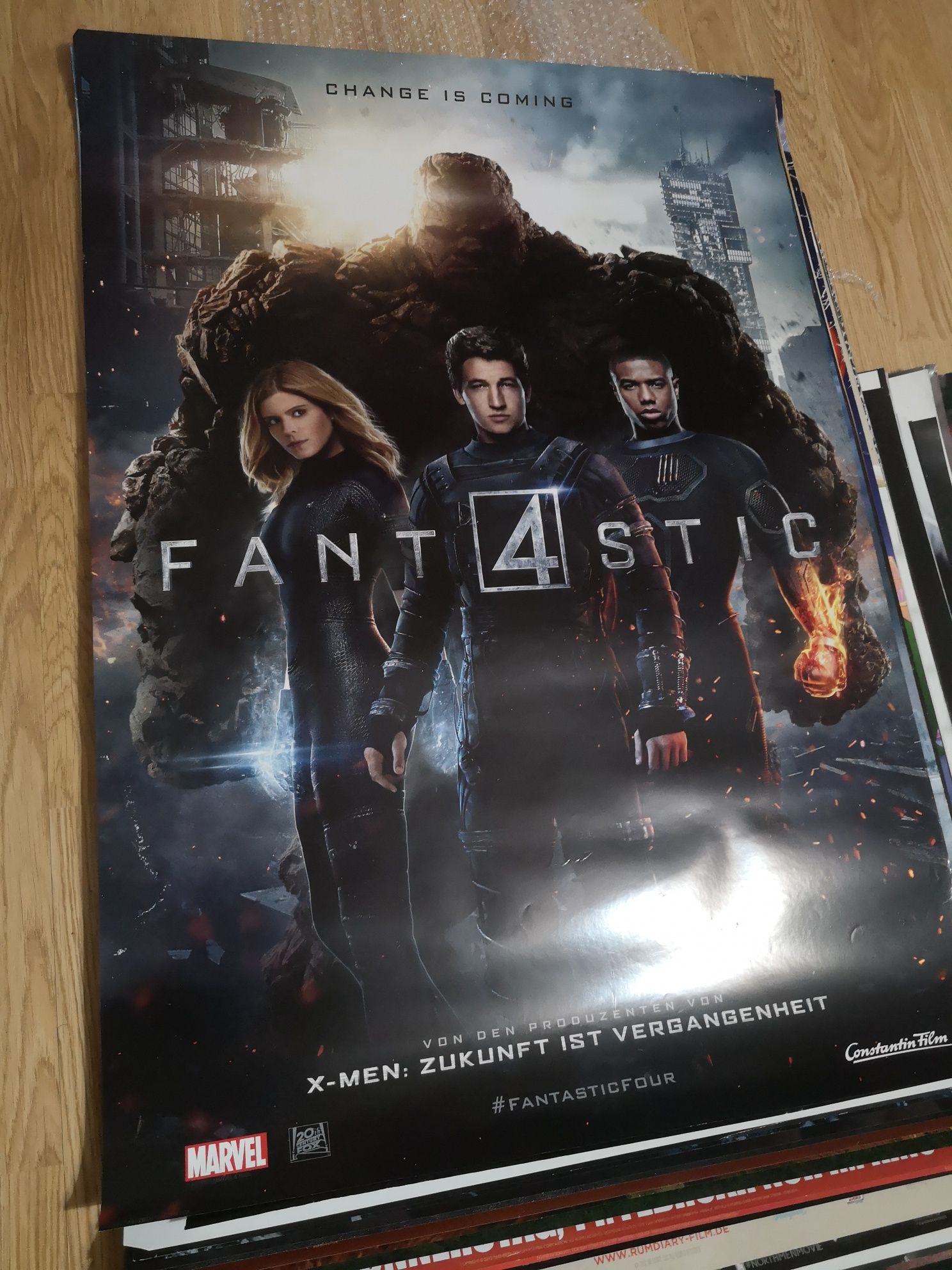 Plakat kinowy Fantastyczna czwórka marvel wysyłka