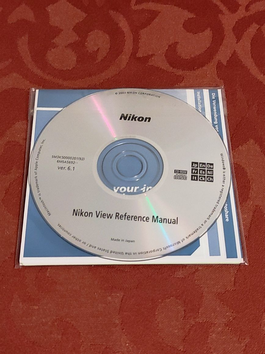 Nikon View Coolpix 2xCD  oryg oprogramowanie foto Windows Macintosh