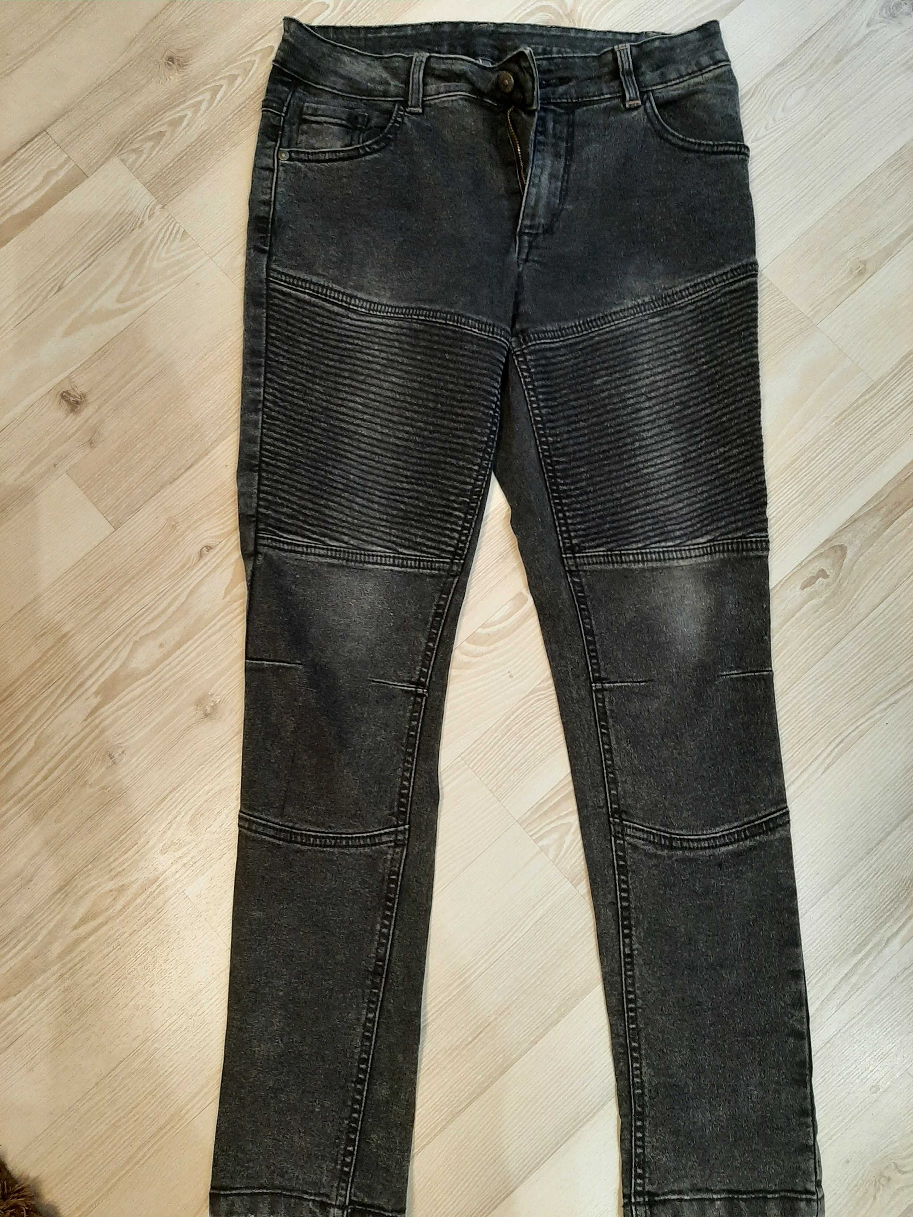 Spodnie Jeans czarne rozm.158 Smyk