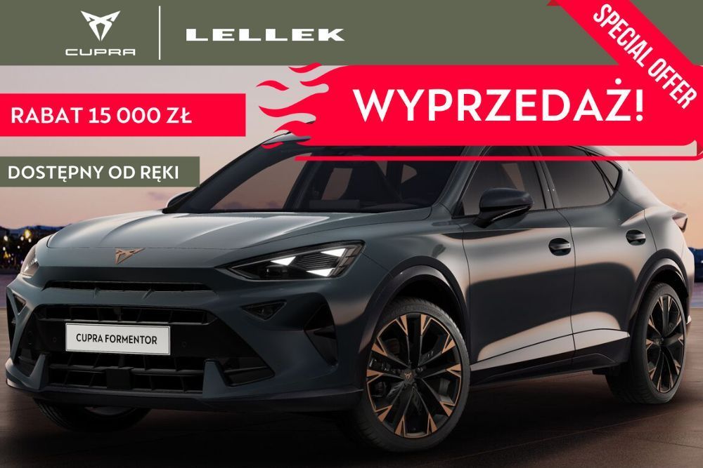 Cupra Formentor 2.0 TSI 4Drive DSG W ofercie wyprzedażowej!