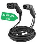 Kabel ładujący do samochodu elektrycznego 22kW BESEN Typ 2 do Typ 2