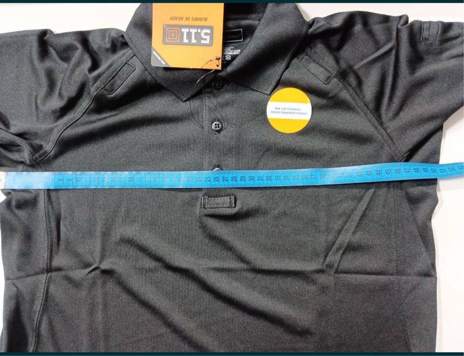 Оригінальне поло 5.11 Tactical  Performance Long Sleeve Polo Black