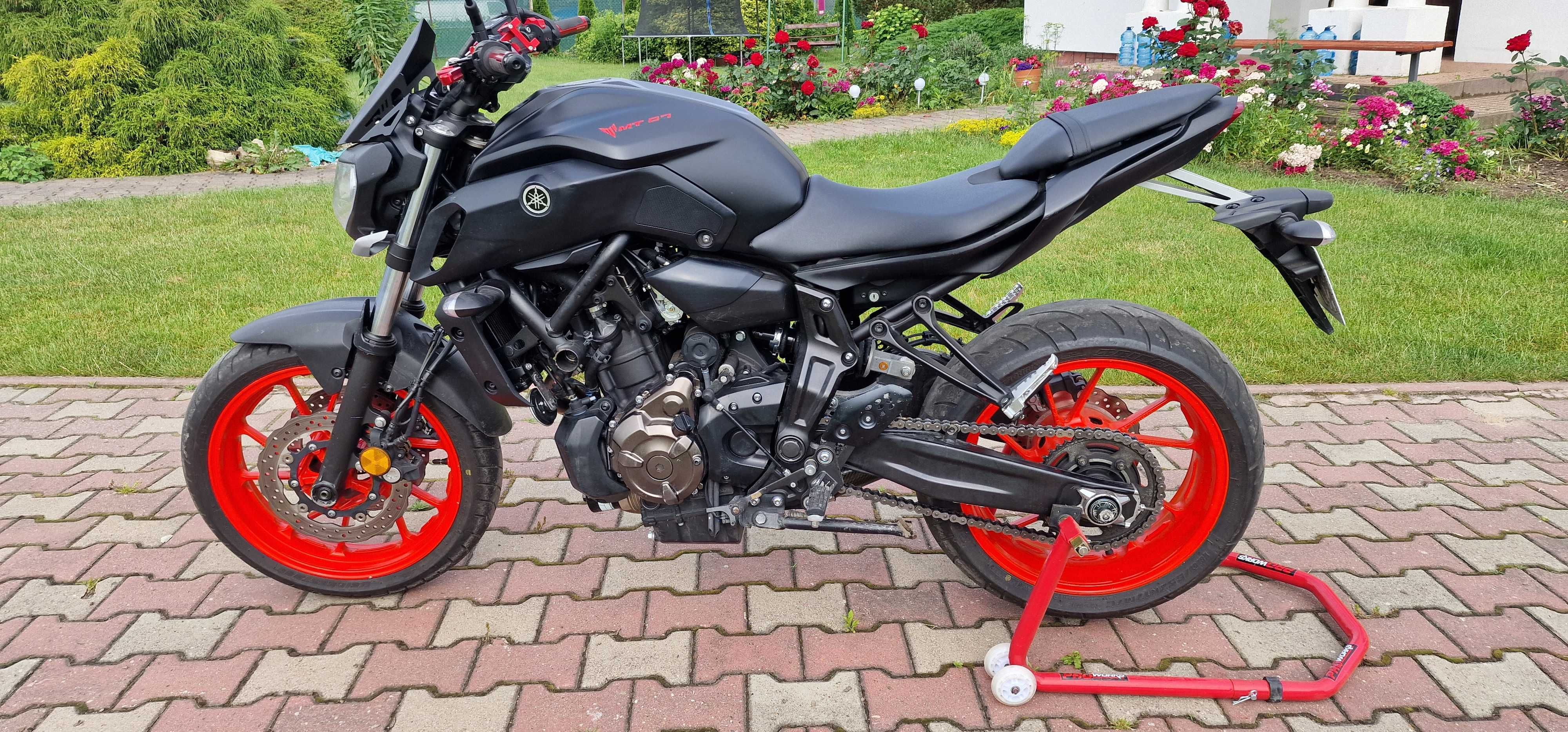 YAMAHA MT-07 2019 A2 35KW okazja zamiana