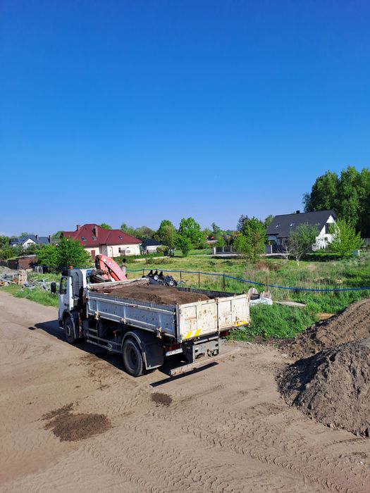 Ziemia ogrodowa czarnoziem przesiewana do trawników