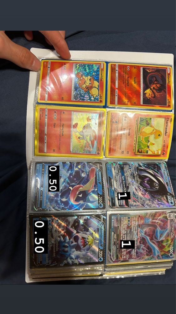 Cartas Pokémon Raras