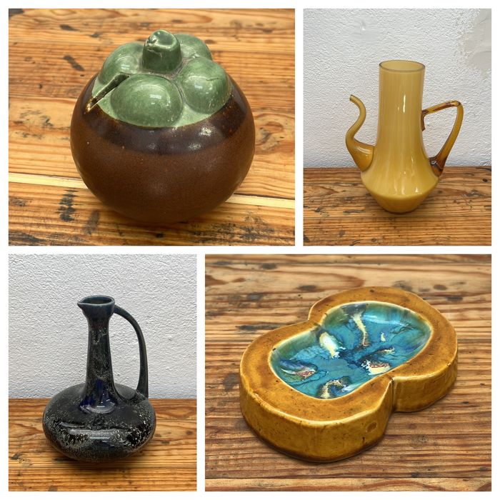 Variadas peças de decoração