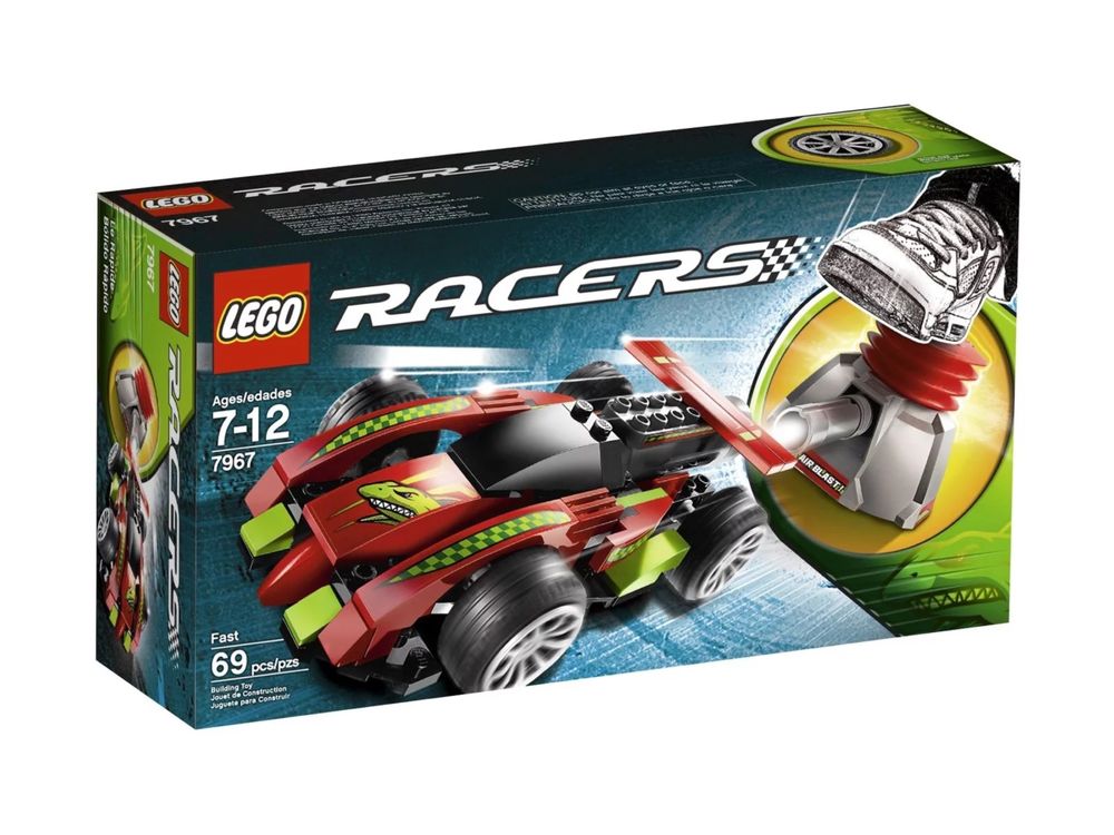 LEGO RACERS 7967 ścigacz klocki