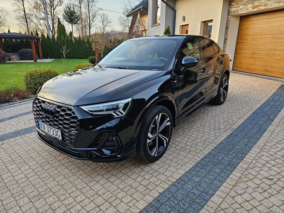 Audi Q3 AUDI Q3 SportBack 40 TFSI QUATRO S Line – praktycznie nowe / full opcj