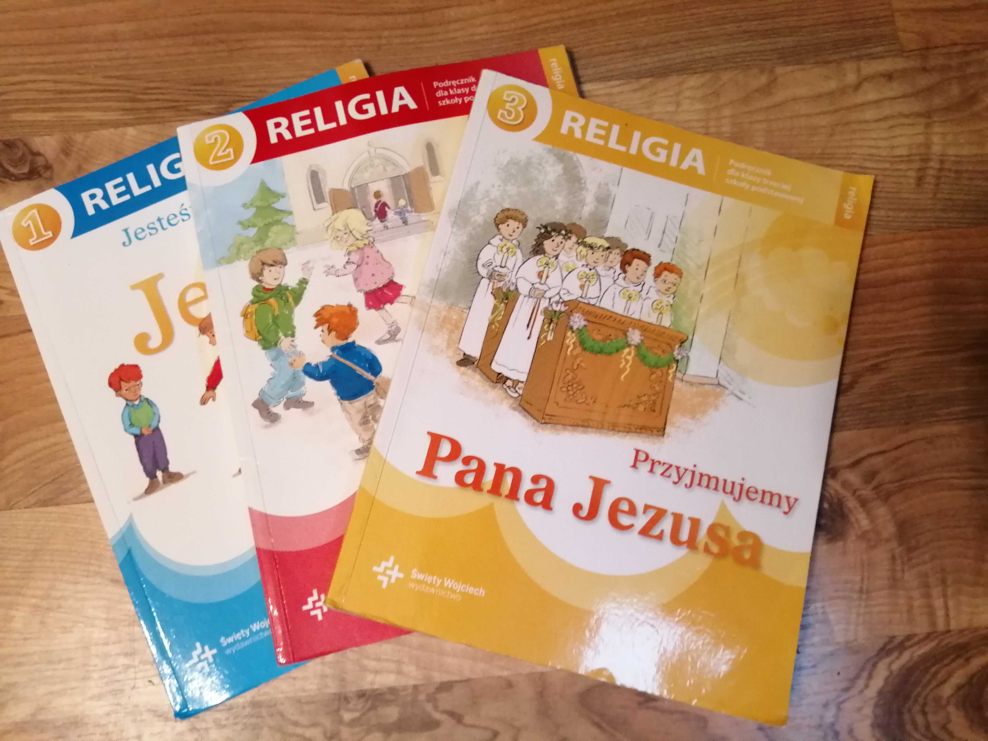 Podręczniki do religii kl 1, 2,3