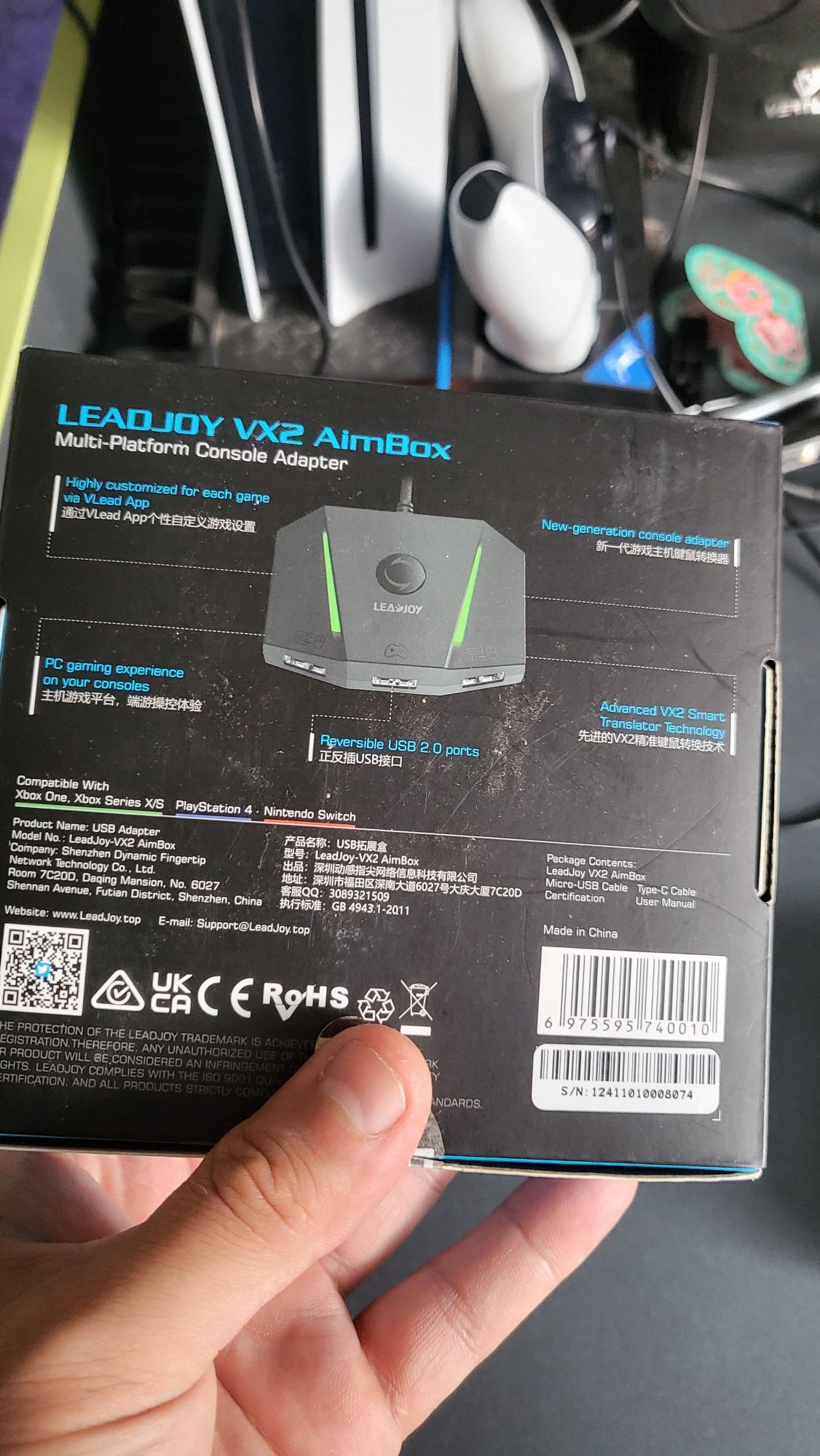 LEADJOY VX2 AIMBOX  (один раз використовував)