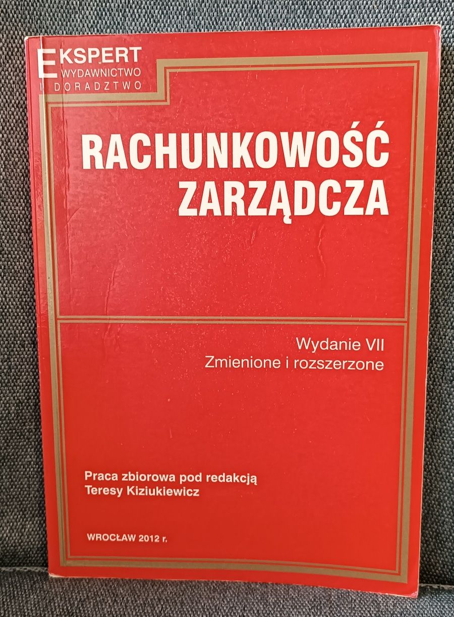 Rachunkowość zarządcza Teresa Kiziukiewicz