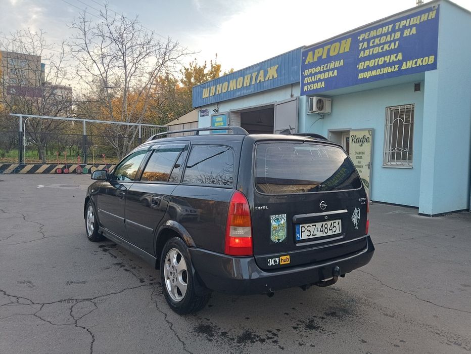 Опель астра на полном ходу!!!