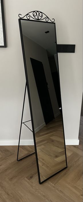 Lustro Ikea Karmsund 40x167cm stojące wiszące czarne