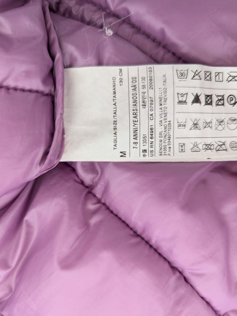 Casaco Benetton 7-8 anos