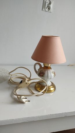 Porcelanowa lampka PRL