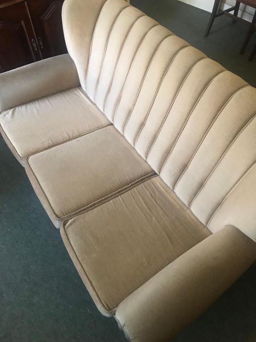 Sofá-cama - cor beige