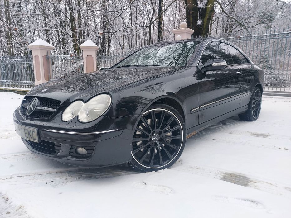 Mercedes CLK 320 CDI caly , graty kolor C 197