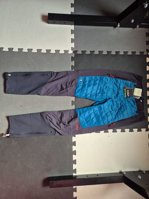 Nowe spodnie górskie turystyczne skiturowe CMP softshell primaloft S