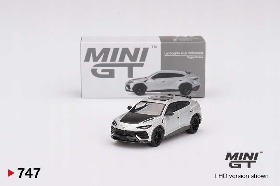 MiniGT #747 - Lamborghini Urus Performante 2024 LHD grigio nimbus