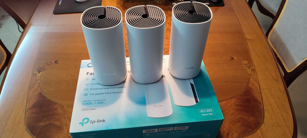 Rede Mesh 3 Decos TP-link M4