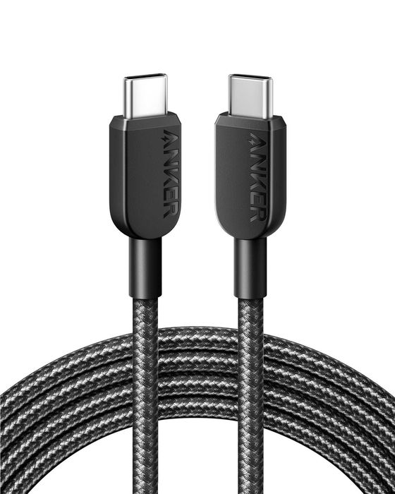 Anker 310 Kabel USB-C - USB-C 60W 3A oplot, Android iPhone 180cm 1.8m