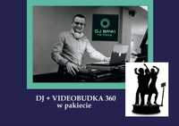 DJ wesele + Videobudka 360,  konferansjer, poprawiny, Fotobudka 360