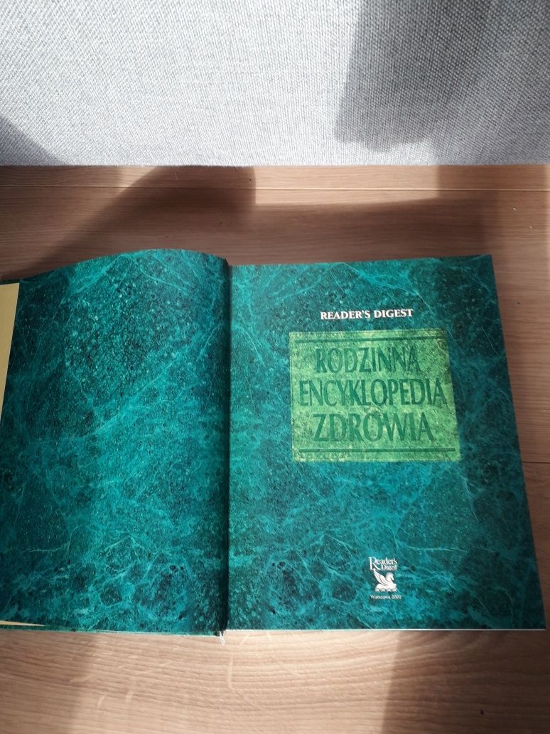 Książka Rodzinna Encyklopedia Zdrowia wydawnictwa Readers Digest