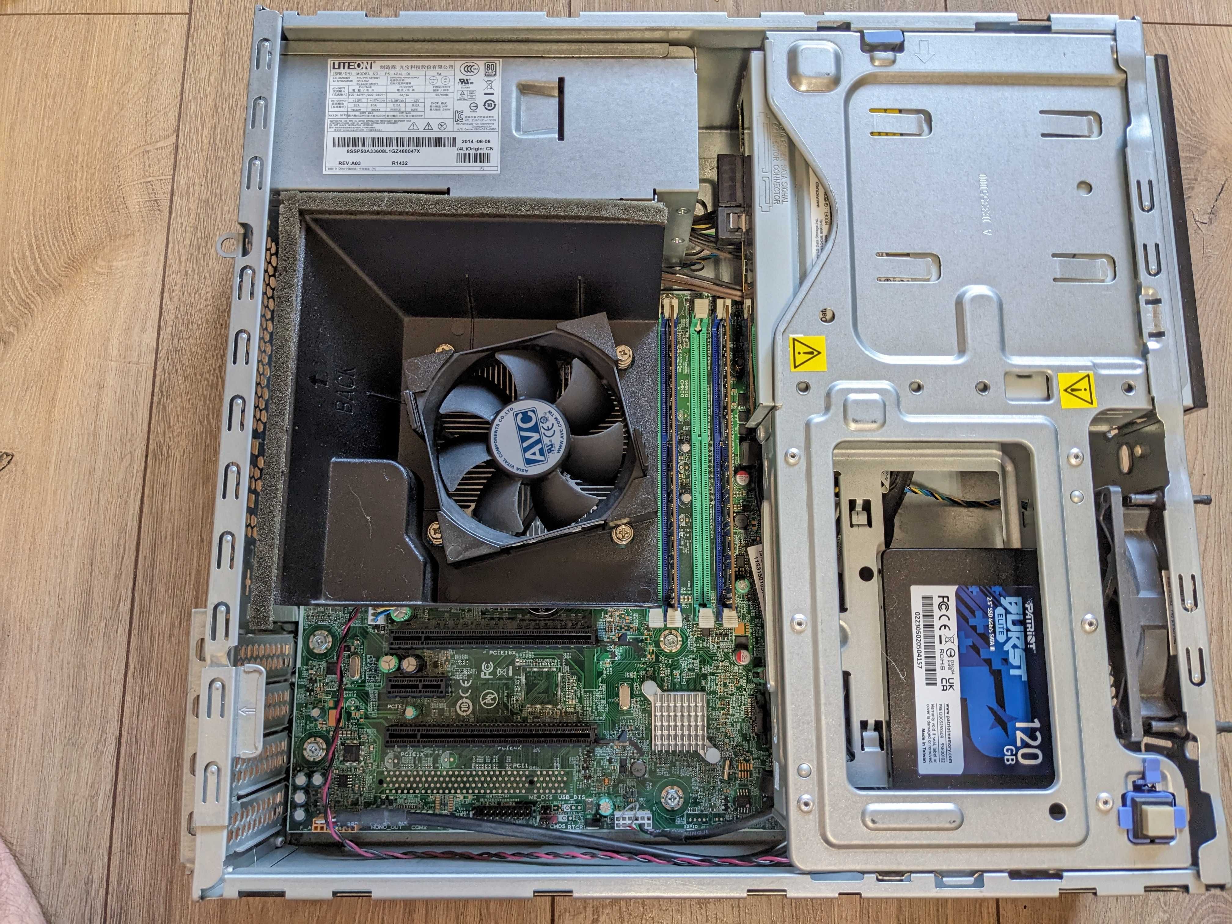Cистемний блок slim Lenovo  M83 s.1150 intel 13-4170/SSD 120/ DDR3 8g