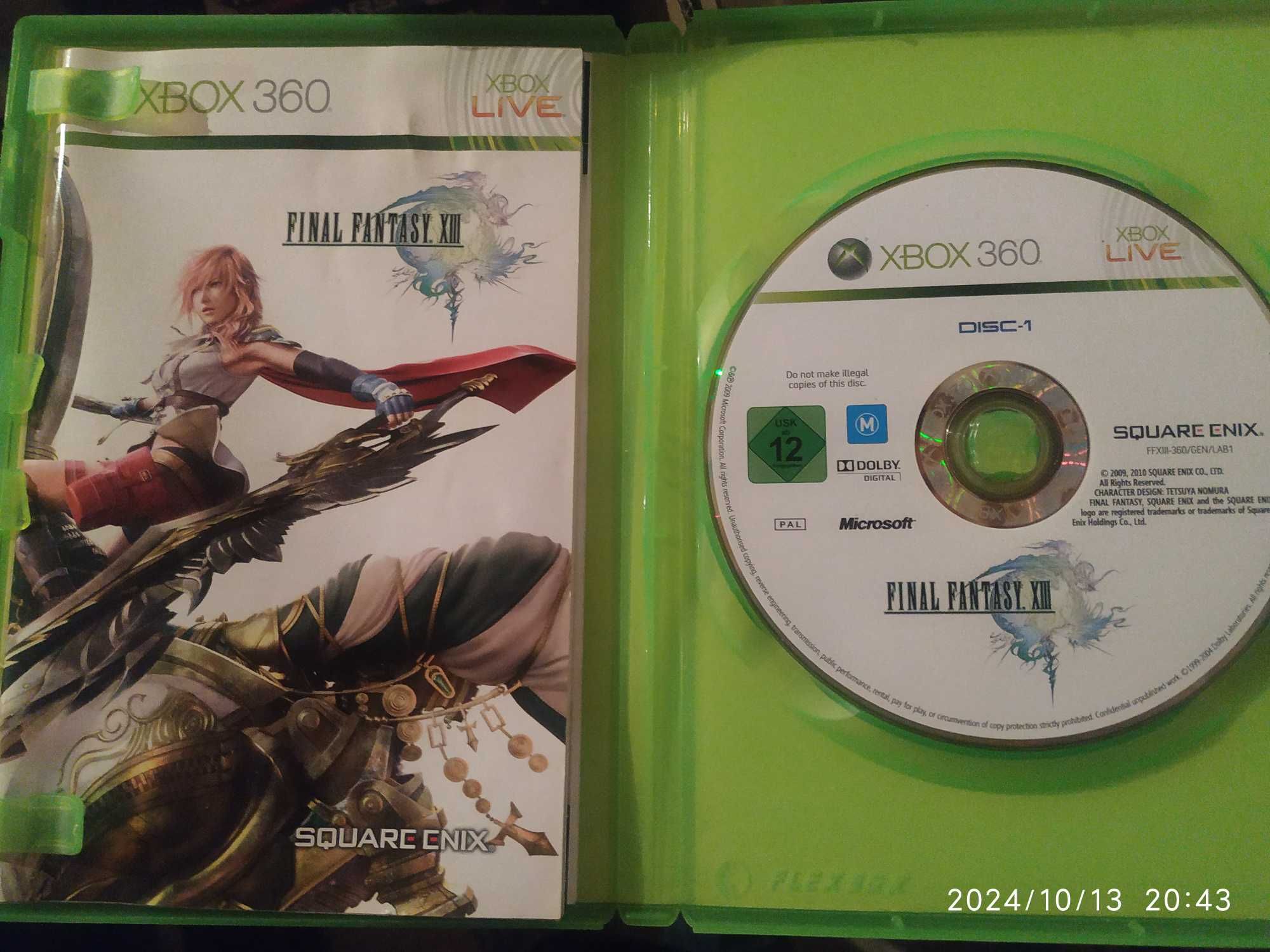 Coleção Final Fantasy XIII (1-2) Xbox360