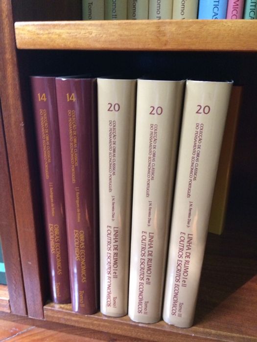 Livros Colecção de Obras Clássicas do Pensamento Económico Português