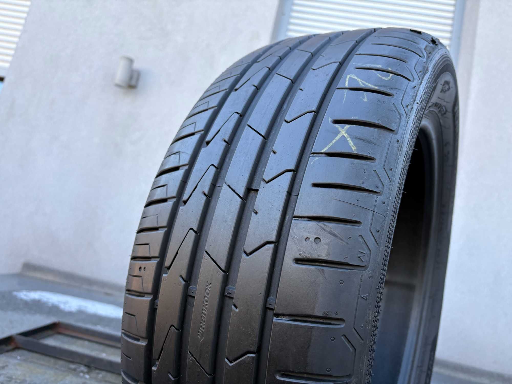 x2 letnie 215/55R17 Hankook 7mm 100% bieżnika 2024r świetny stan! L391