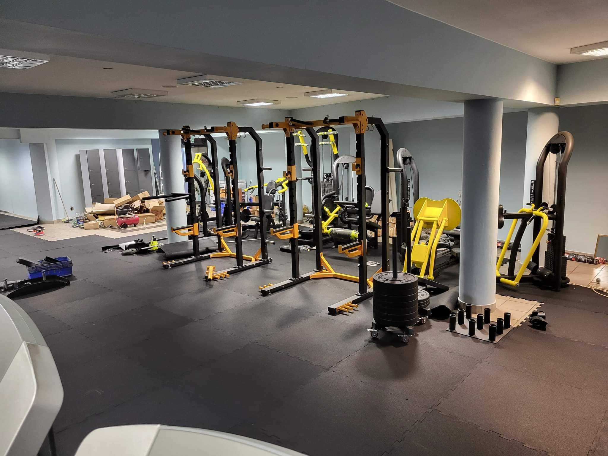 Puzzle Gumowe 8 MM Podłoga Gumowa Płyty SBR Siłownia Fitness