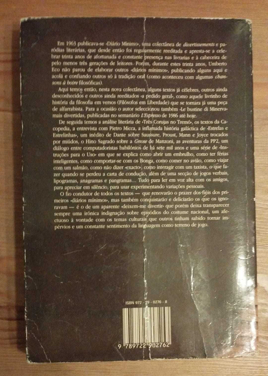 O Segundo Diário Mínimo - Umberto Eco