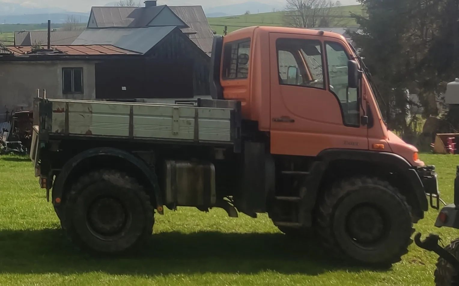 Unimog u400  mercedes unimog u400 ciągnik rolniczy zarejestrowany