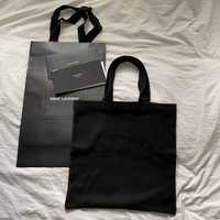 Saint Laurent Totebag in fleece torebka