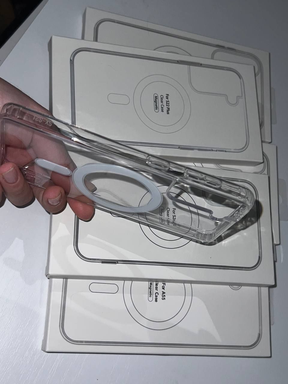 Чехол magsafe противоударный Samsung S21 -S25