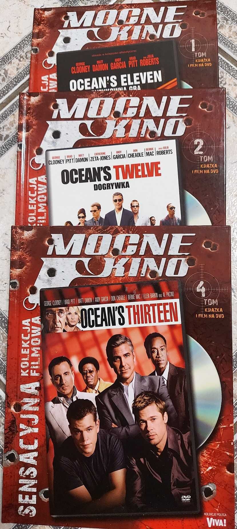Kolekcja Ocean’s trylogia DVD polski lektor
