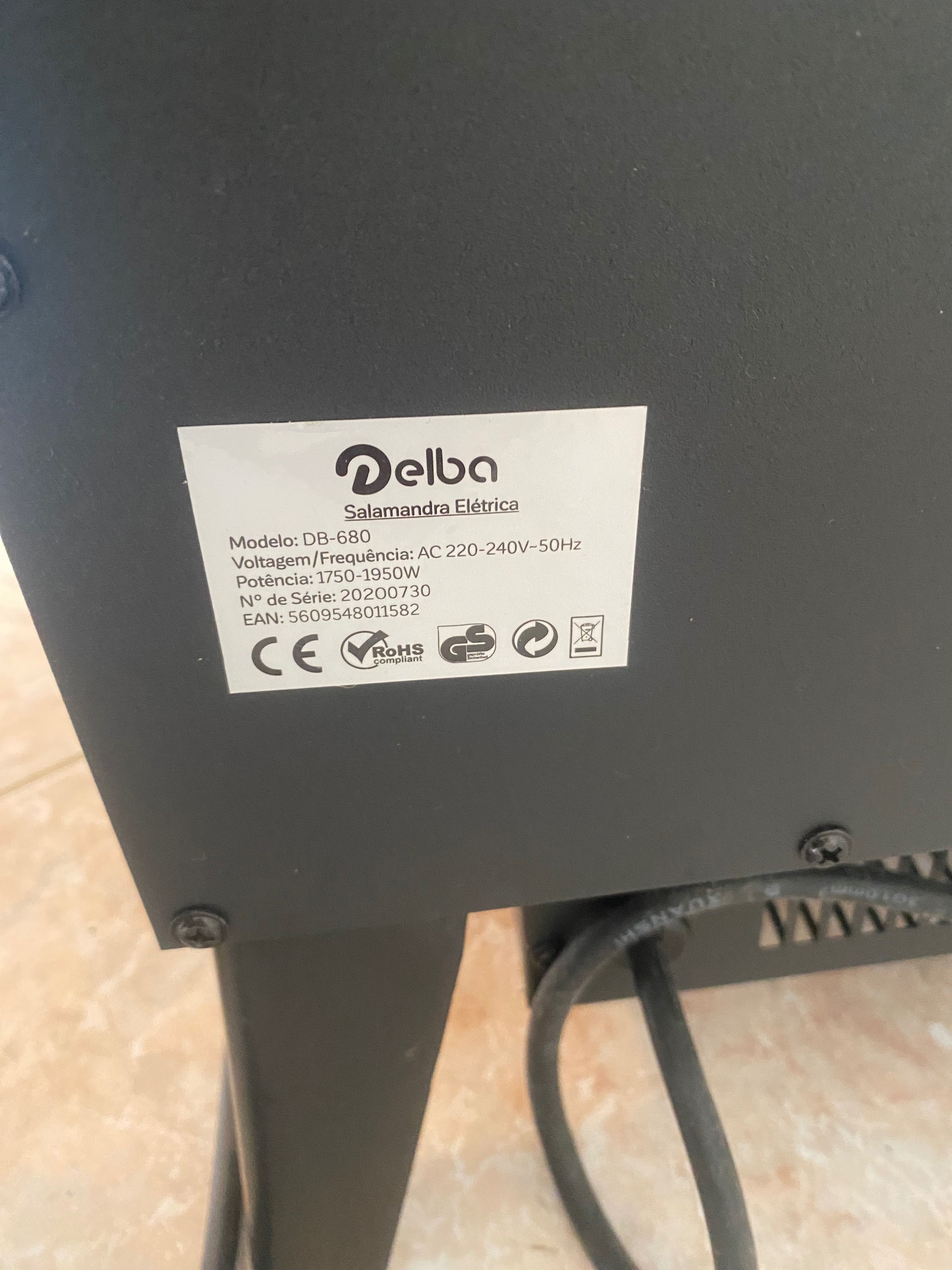 Salamandra elétrica Delba DB-680