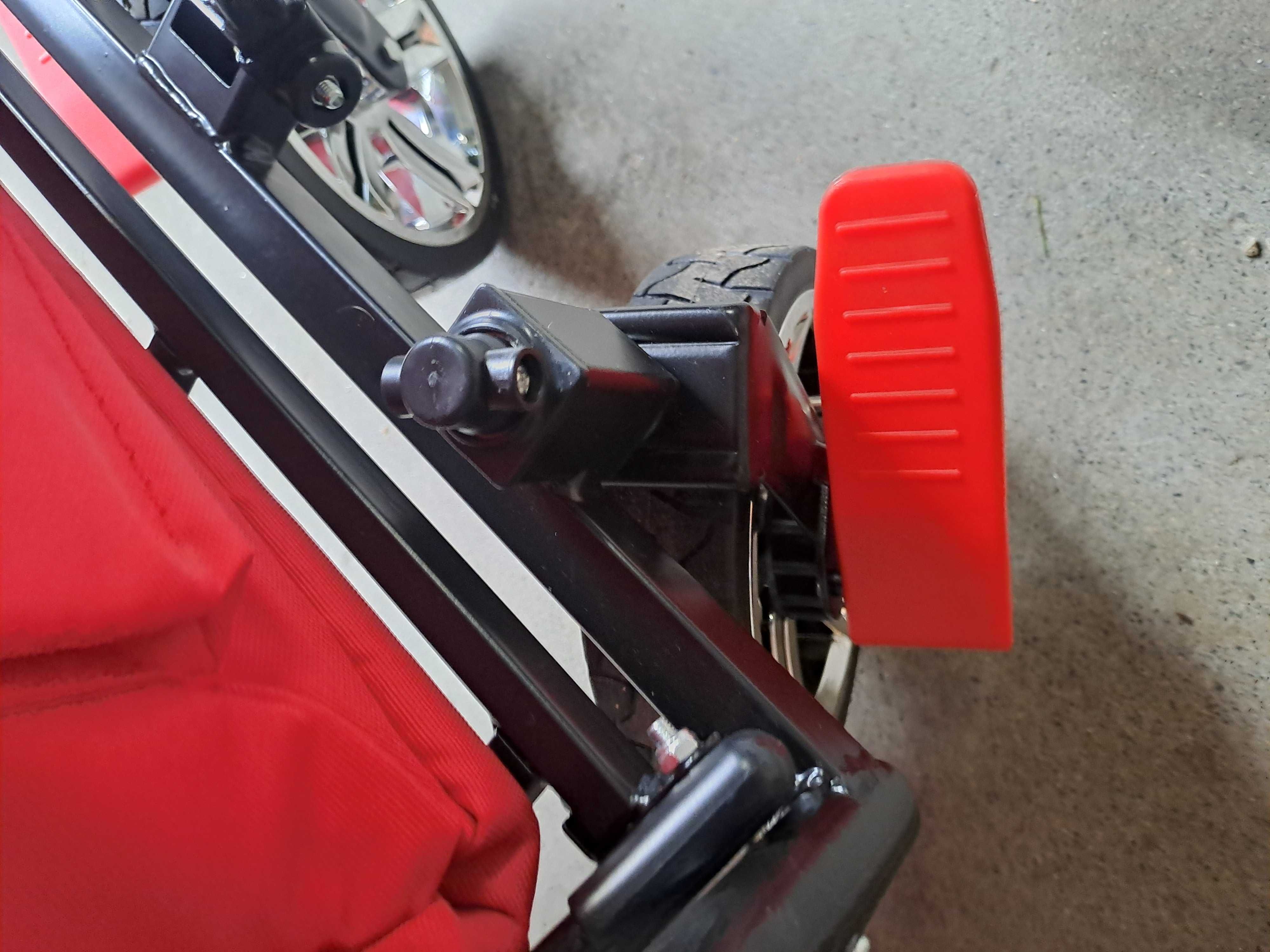 Wozek plazowy transportowy duzy
