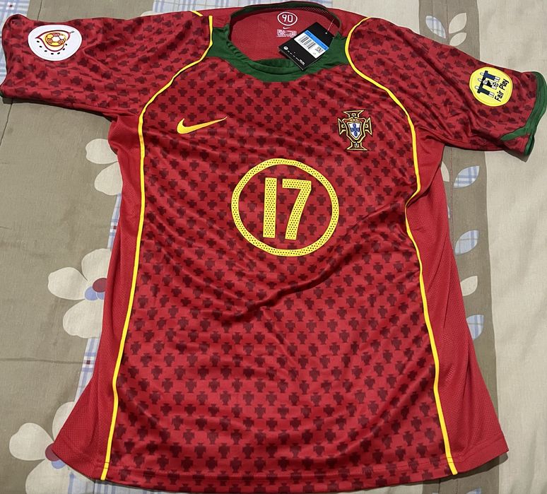 Camisola portugal euro 2004 CR17