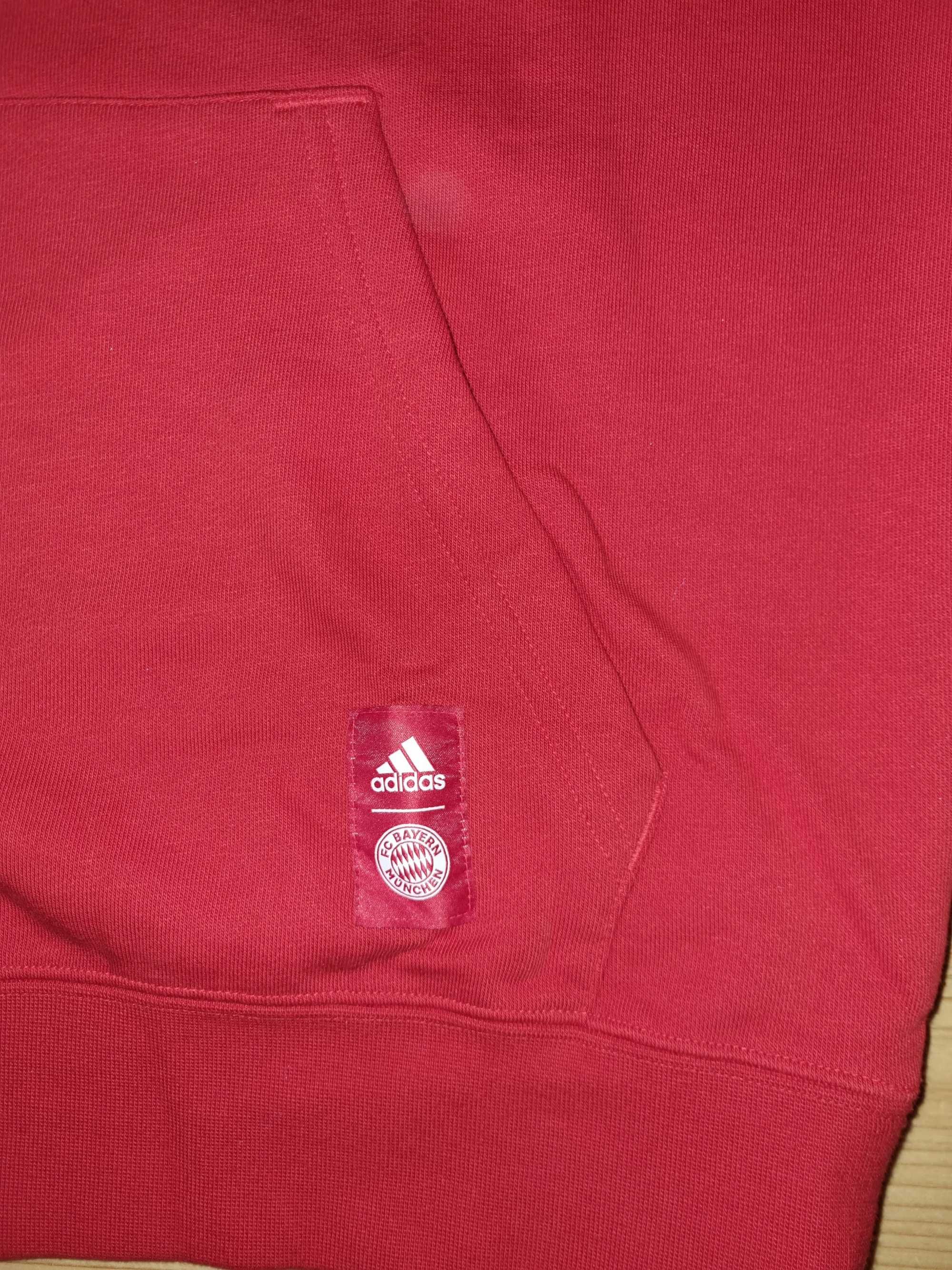 Adidas Nowa Oryginalna Bluza z Kapturem Bayern Monachium r. M GR0681