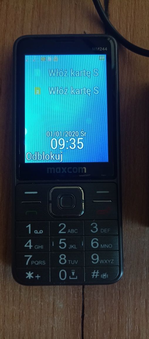 Telefon maxcom MM244 sprawny zadbany