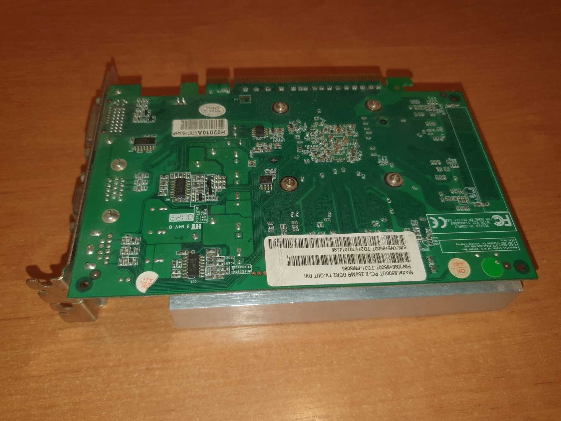 GeForce 8500GT, 256МВ, DDR2, TV/ VGA /DVI