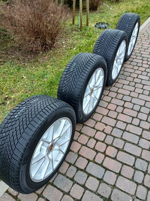 NOWE koła zimowe Porsche Cayenne 20 cali 5x130 Opona Pirelli Oryginał