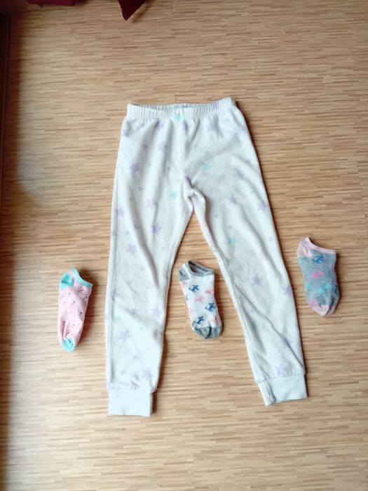 Zimowe grube ubrania dla dziewczynki 5-6 lat