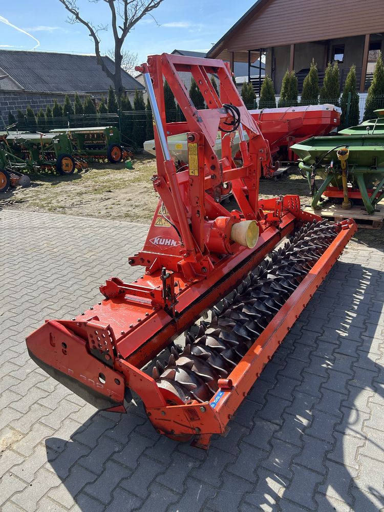 Agregat brona wirowa Kuhn HRB 302 D 3m super stan bdb uprawowo siewny